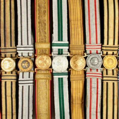 Officers EM buckles-Brocades